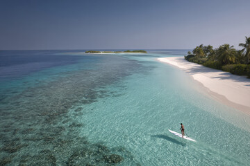 experience thrill of sports and adventure in idyllic maldives where ultrabright turquoise waters meet pristine