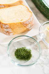 Dill and Butter Close-Up for Mini Sandwiches