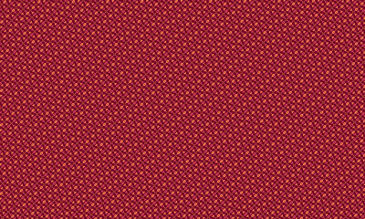 Obraz premium Colorful Geometric Batik Pattern with Symmetrical Motifs