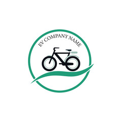 Fototapeta premium EV Company Logo