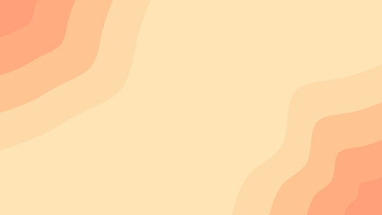 Abstract flowing organic shapes in warm peach and cream tones create a gentle, modern background design.