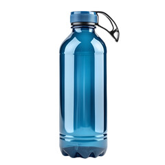 Blue Reusable Plastic Sports Water Bottle for Active Lifestyle and Eco-Friendly Hydration