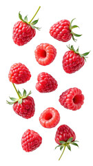 Fresh raspberries arranged beautifully, showcasing their vibrant red color and unique textures. Perfect for healthy recipes or desserts