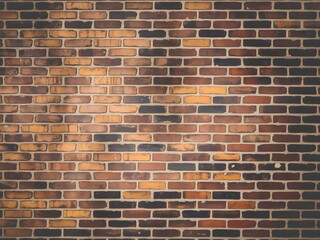Aged Brick Wall Texture with Warm Tones