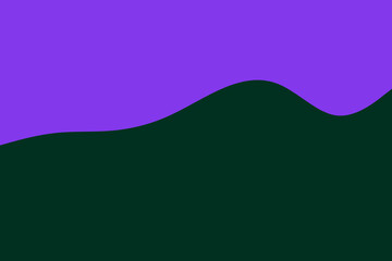A vibrant abstract background features a flowing, undulating purple wave against a deep dark green base, creating a modern and dynamic visual.