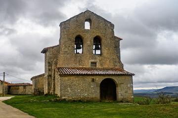 San Juan Bautista Church in Rependa de Aguilar, Palencia, Castilla y Leon