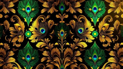 Intricate Seam Pattern Featuring Elegant