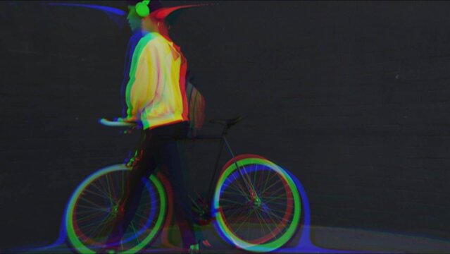 RGB Media Warp Transition
