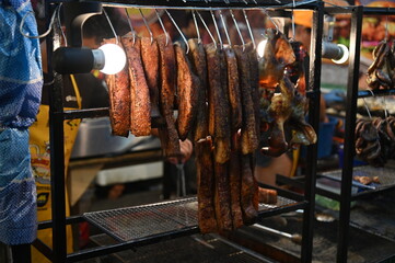 Kuching, Malaysia - August 8, 2025: The Kuching Festival Food Street Fair