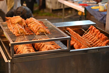 Kuching, Malaysia - August 8, 2025: The Kuching Festival Food Street Fair