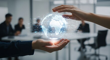 Global Technology Network Held by Business Professionals