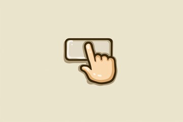 Close-up of an index finger pressing a key on a keyboard, symbolizing communication and technology. Ideal for themes of productivity, digital interaction, and modern work environments.