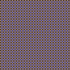 Abstract Checkered Pattern in Blue, Brown and Black