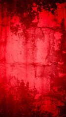 Obraz premium Red aged wall texture