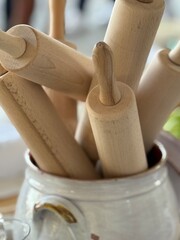 Wooden Rolling Pins for Homemade Cooking