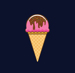 chocolate ice cream mix