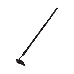 Garden Hoe Tool Silhouette