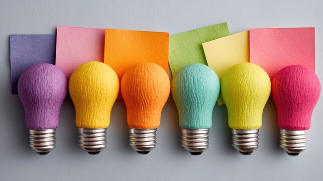 Visual workshop collaborative idea storming in a tech-driven office space - Powered by Adobe