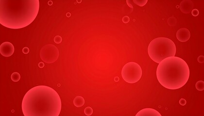 Red background with translucent circles (1)
