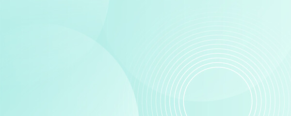 Minimalist banner background. Green and blue gradations.Circle geometric background. Simple design. Vector. EPS 10
