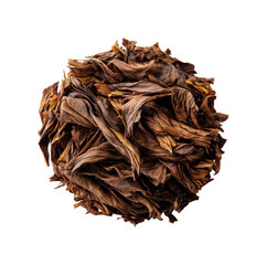 Brewing traditional tea leaves global kitchen culinary minimalist style view isolated on transparent background, png