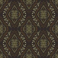  Ikat Pattern Seamless