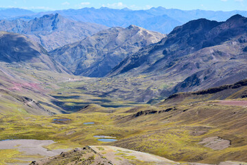 high mountain landscape