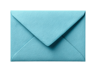 Mailing action blue envelope delivery office environment professional viewpoint communication isolated on transparent background, png