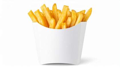 Golden Crispy French Fries A Fast Food Classic