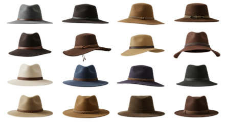 hat with a brim, AI Generation