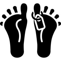 Solid Black Corpse Icon