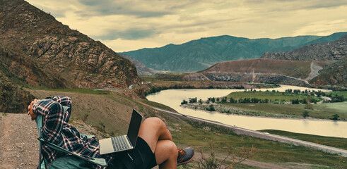 A notebook computer for outdoor use is essential outdoor tech wanderer. 