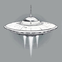 UFO Logo Very Cool Design