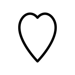 Heart Icon vector. Love symbol vector