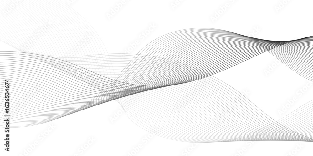 Aufkleber abstract wave element for design. digital frequency track equalizer. stylized line art background, g