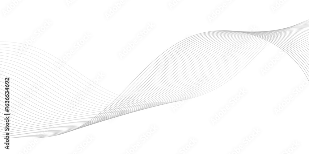 Aufkleber abstract wave element for design. digital frequency track equalizer. stylized line art background, g