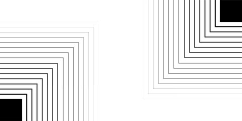 Black linear arrows background. Repeated triangle gradation pattern. Halftone fading center direction backdrop. Thin to thick speed line concept texture for poster, print, cover, banner. Vector