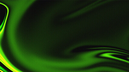 Obraz premium green shape on grainy textured grunge black backdrop background