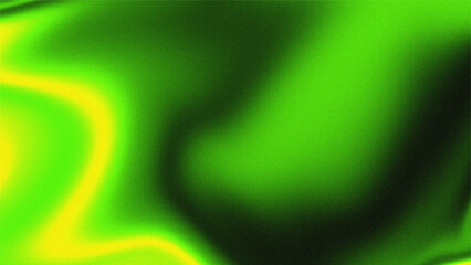 green shape on grainy textured grunge black backdrop background
