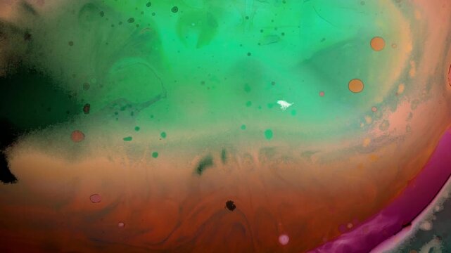 Authentic psychedelic liquid light show using the same methods as 1960's and 1970's projections at classic acid rock shows. Light art with added film damage effects. 3 of 5 in a series that connect.