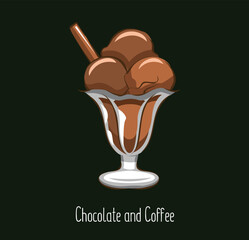 chocolate and coffee