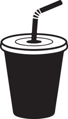 Black tea and coffee cup on saucer isolated on white background