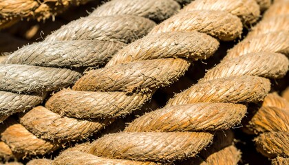 Tight Braided Ropes in Earthy Colors