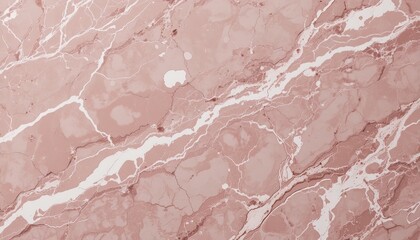 Fototapeta premium Detailed close-up view of a rosy-pink marble surface.