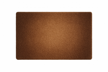 Textured Brown Rectangular Surface with Softly Rounded Corners and Subtle Gradient Lighting