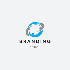 Fototapeta premium Branding Colorful Corporate 