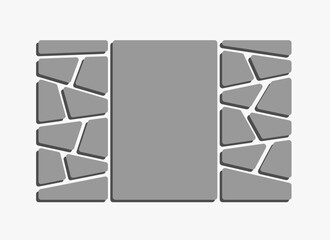Template collage of 21 frames, images, photo