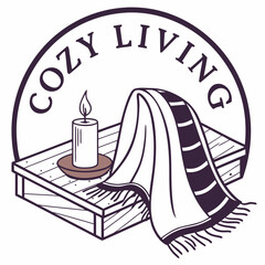 vector illustration of a candle