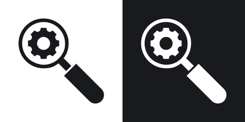 Resource icon in black and white glyph versions