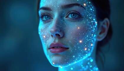 Face analysis for deepfake detection uses AI, facial recognition. Neural networks analyze biometric data for security, authentication. Advanced computer vision, digital imaging verify identity,